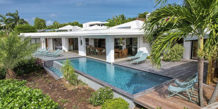 1.Location villa piscine Saint François Guadeloupe_Vue d'ensemble